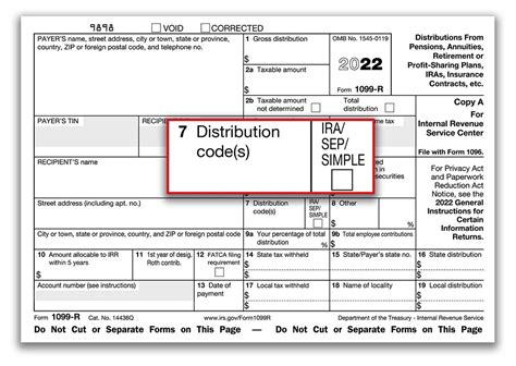 are roth distribution taxable when box 7 is marked j|code j but roth ira.